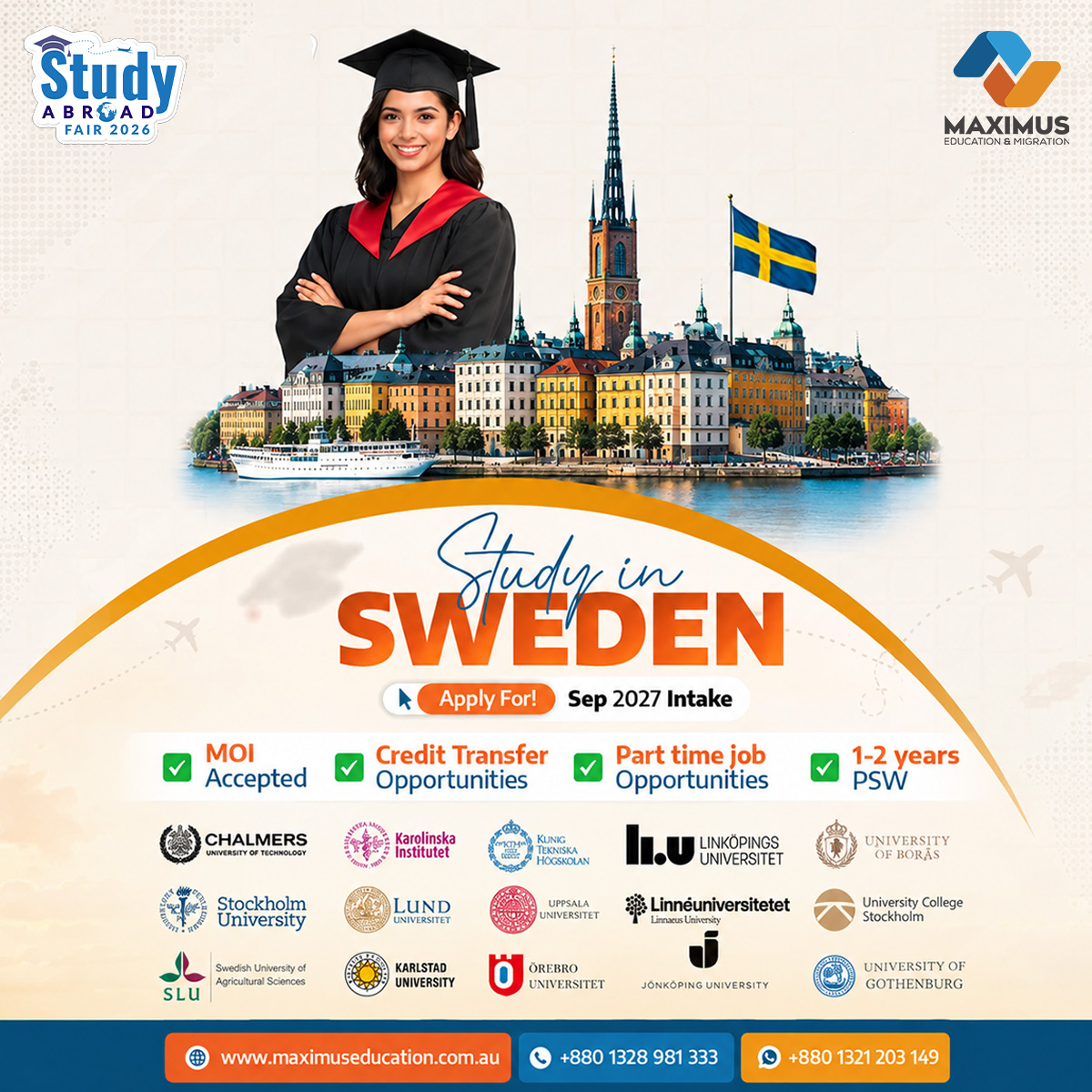 Study In Sweden