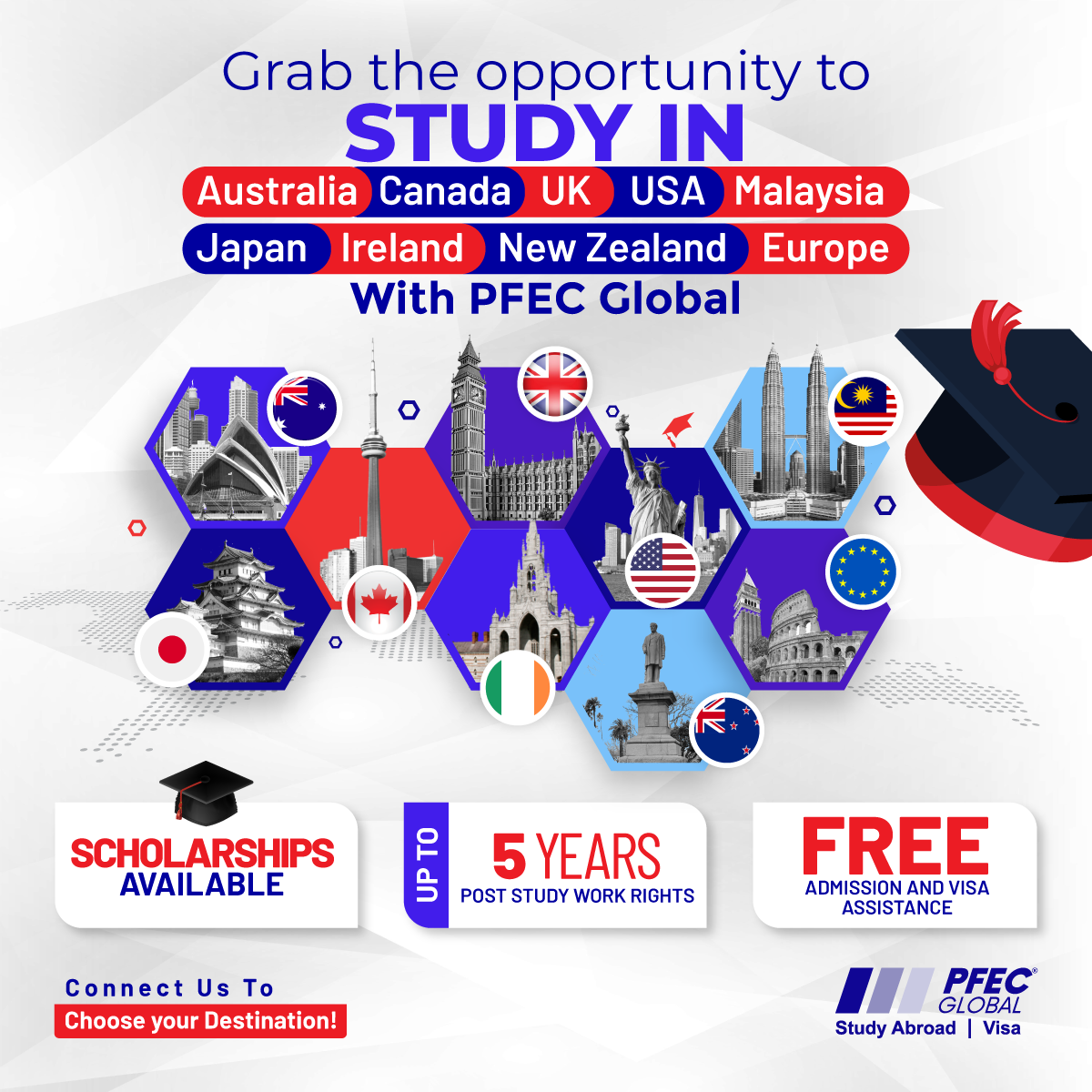 Grab the opportunity to STUDY IN PFEC Global